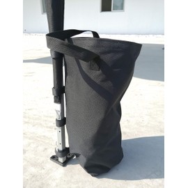 Kronenburg Gazebo Weights Set of 4 in Black - Can be Filled with Sand, Grit, Gravel etc. - Capacity per Piece Approx. 13 kg - Additional Stability for Garden Tent