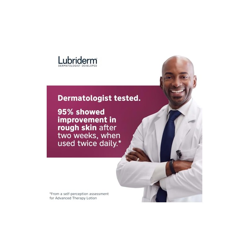 Lubriderm Advanced Therapy Fragrance Moisturizing Lotion with Vitamins E and