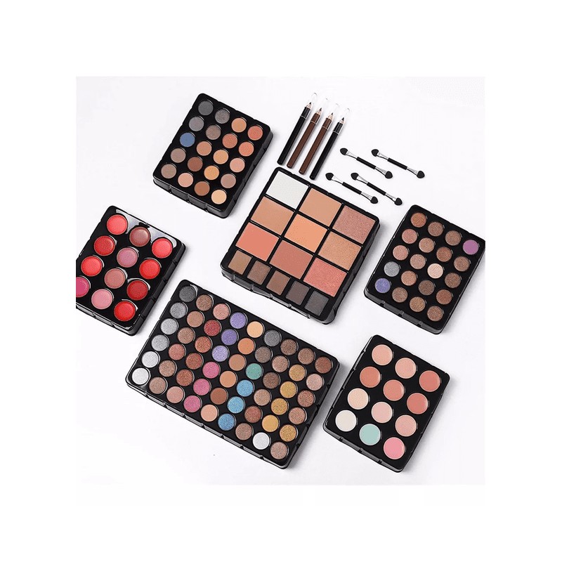 Kit de Maquillaje Paleta 190 pz Gris Labg