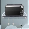 NOT INCLUDE Stainless Steel Microwave Oven Rack Wall Mount Kitchen