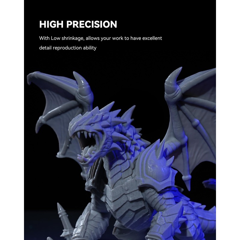 SUNLU Upgraded ABS Like Resin for 3D Printer, 405nm UV-Curing