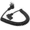 GELRHORN 4.9Ft 90 Degrees 3-Prong NEMA 5-15P to IEC 320