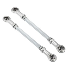 Motoforti 2pcs 145mm 8mm Hole Dia Steering Tie Rod for 49cc ATV Go Kart