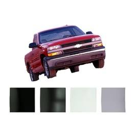 Emblem Grille Complete Replacement Bowtie Powder Coated Billet Aluminum 9.5" X 3.25" Compatible with 1999 2000 2001 2002 Silverado 1500 and 1999 2000 Chevy Silverado 2500/3500 (White)