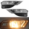 SEBLAFF 2-Pack Clear Lens Front Bumper Driving Fog Light Assembly