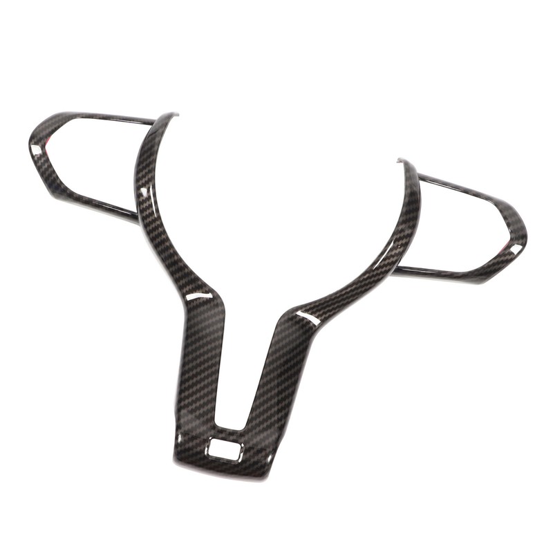 Steering Wheel Trim Carbon Fiber Color ABS Replacement for M2