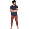 Bahob® Men's Pyjamas Sets, Plain Short Sleeve Top and Bottoms