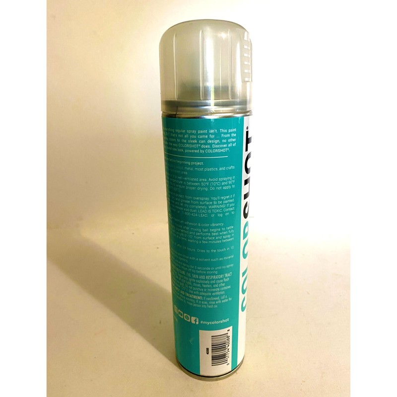 COLORSHOT Premium Spray Paint Primer Island Girl Gloss 10oz Fast
