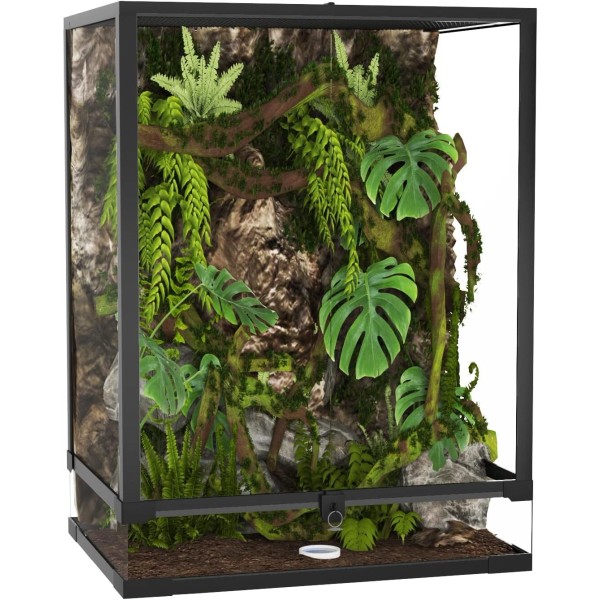 45 Gallon Reptile Glass Tank Terrarium Screen Tempered Glass for