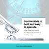Plastic Goniometer Occupational Physical Therapy Protractor Tools ISOM Measuring Tape