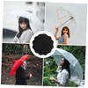 LEDmomo 4 Sets Umbrella Tip Cap Replacement Plastic Durable Umbrella