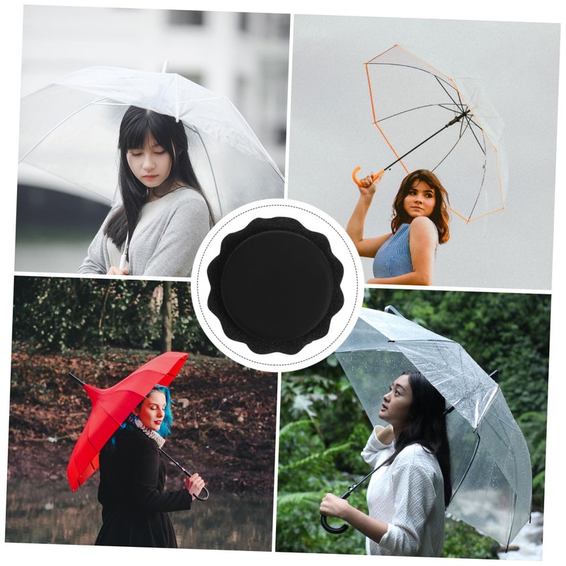 LEDmomo 4 Sets Umbrella Tip Cap Replacement Plastic Durable Umbrella