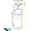 DELFRA 200 Folding Gliders with 7 mm Head for Curtain