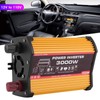 3000W Power Inverter Auto AC Converter Modified Sine Car Adapter
