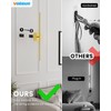 VOLISUN Battery Operated Wall Sconce Set of Two, Gold Rechargeable