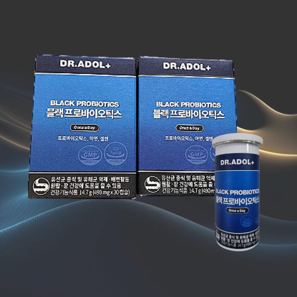Blackberry Probiotics 30+30 Capsules Dr. Adol Black Probiotics / 블랙 베리 프로바이오틱스 30+30캡슐 닥터아돌 블랙프로바이오틱스