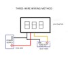 5Pcs DC 4-30V Mini Digital Voltmeter Three‑Wire LED Voltmeter Display