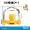 RETRUE Universal Coupler Lock Trailer Locks Ball Hitch Trailer Hitch