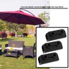 LT Easiyl 4Pcs Rectangular Bracket 2-Way Pop-up Gazebo Connector Tent