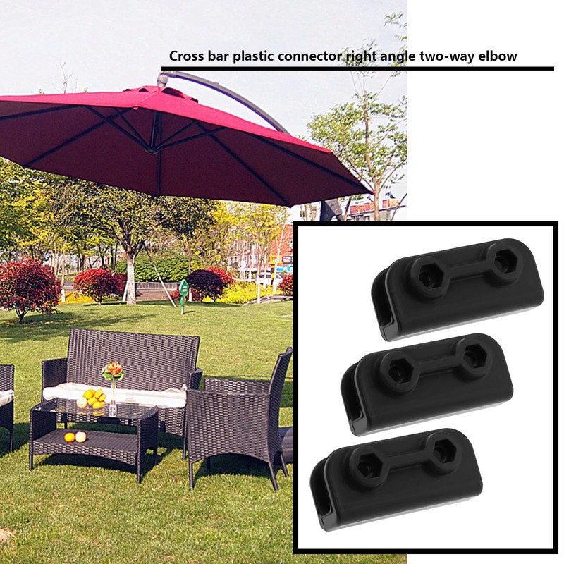 LT Easiyl 4Pcs Rectangular Bracket 2-Way Pop-up Gazebo Connector Tent