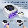 Ayshone Professional Rechargeable 96W UV LED Nail Lamp, Cordless UV