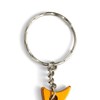 Komonee Shark Gold Bottle Opener Key Chain Metal Sea Life