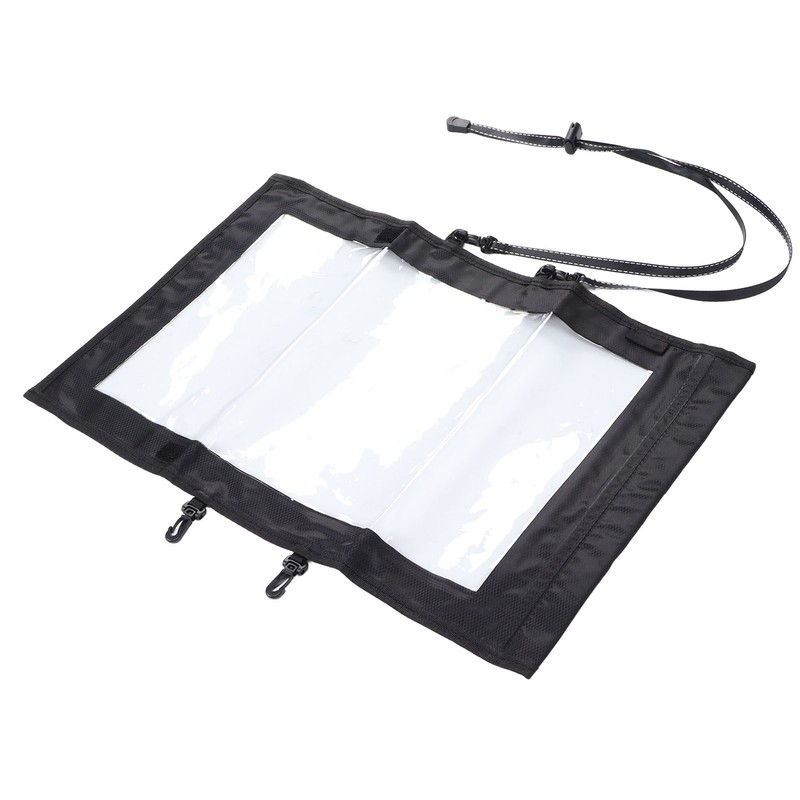 Transparent Map Storage Bag Waterproof Folding Storage Pouch for Outdoor