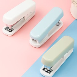 Delhi Deli Pastel Compact Stapler No. 33 White / 델리 파스텔 콤팩트 스테이플러 33호침 화이트