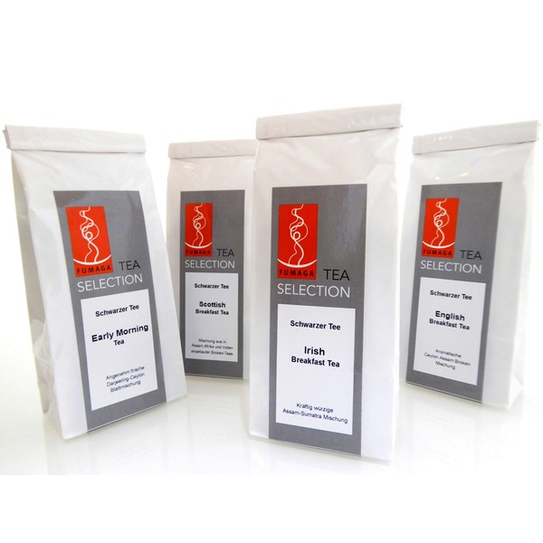Fumaga Tea Selection Variation Tea Tasting Set "Good Morning" 4