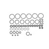 EAS Air Suspension Valve Block O-Ring Repair Kit Compatible with