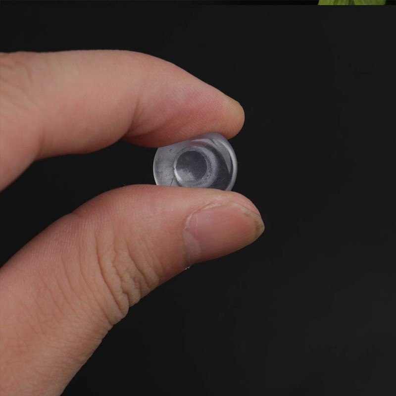 uxcell 16pcs 8mm Clear Stem Bumpers Glide, Patio Outdoor Furniture