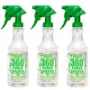 HARRIS Professional Wide Mouth 32oz Empty Spray Bottles for Cleaning