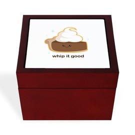 CafePress Pumpkinpie Memory Keepsake Jewelry Box, 5"x5"x3.75"
