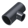 HARFINGTON Tee PVC Fitting 1-1/4 x 3/4" 3 Way Connector