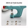 Plastic and Metal Snap Buttons with Snaps Pliers Set,300 Sets
