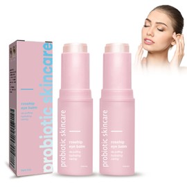 Dyceittdia 2PCS Augencreme-Stift, Hagebutten-Augencreme-Stift, Hagebutte Augencreme Stick, Strafft die Haut um die Augen, Hydratisiert und Befeuchtet die Augenpartie, 2PCS*3g, eye cream1