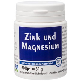 Pharma-Peter Zinc and Magnesium, 60 Capsules