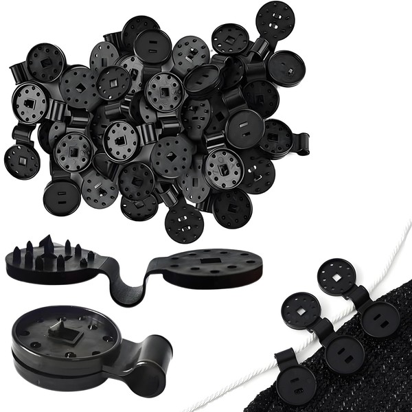 100 Pieces Plastic Shade Net Clips Shade Net Clip for