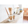 Yamazaki Home Wide Tool Stand-Kitchen Utensil Holder, Cooking Storage Organizer,