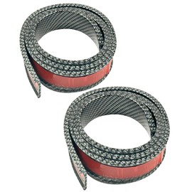 HTharros Fender Mall Over Fender Fender General Purpose Vehicle Inspection Compatible Fender Guard Scratch Prevention Double Sided Tape Dress Up 1.5 cm 1.5m Carbon 2 Pieces