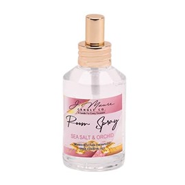 J' Maure Candle Co All Natural Scented Room Spray (4oz, Clear) Air Freshener Odor Eliminator for Home, Linen, Bathroom, and Car -Long Lasting Concentrated Room Spray (Strawberry Guava)