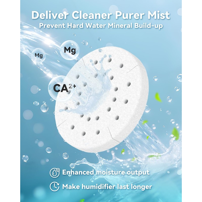 Leemone 12 Pack A451 Anti-Mineral Pads Compatible with BONECO S200,
