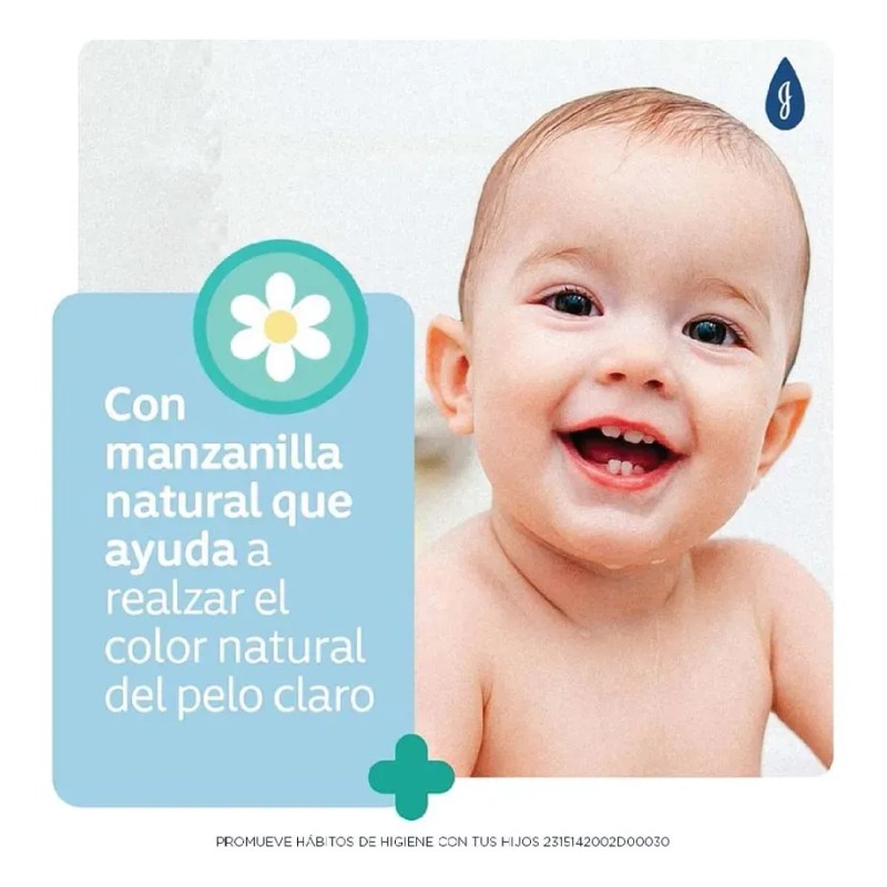 Acondicionador Johnsons Baby Manzanilla 200 Ml Infantil