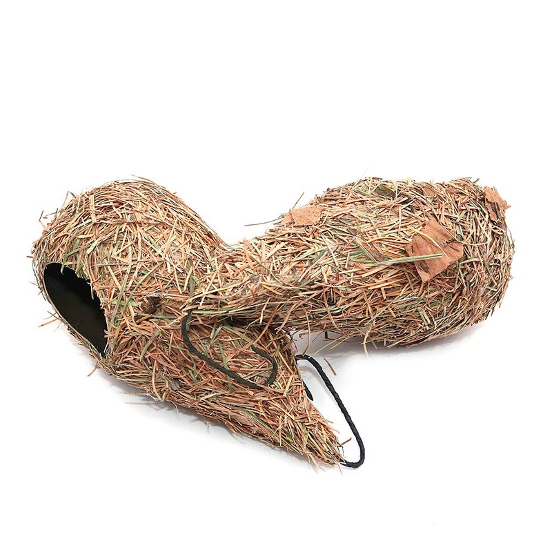 Namvo Pack of 2 Hand Woven Straw Bird Nest Boxes