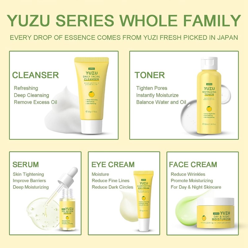 ARCHIDATE Citrus Yuzu Moisturising Care Set