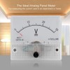 Mini Analog Current Ammeter, Professional 2.5 Precision Voltage Analog Voltmeter