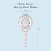 Flower Knows Bunny Garden Collection - Espejo de mano (conejito