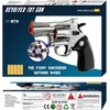Revolver Toy Gun with Holster Silver - Soft Bullet Western