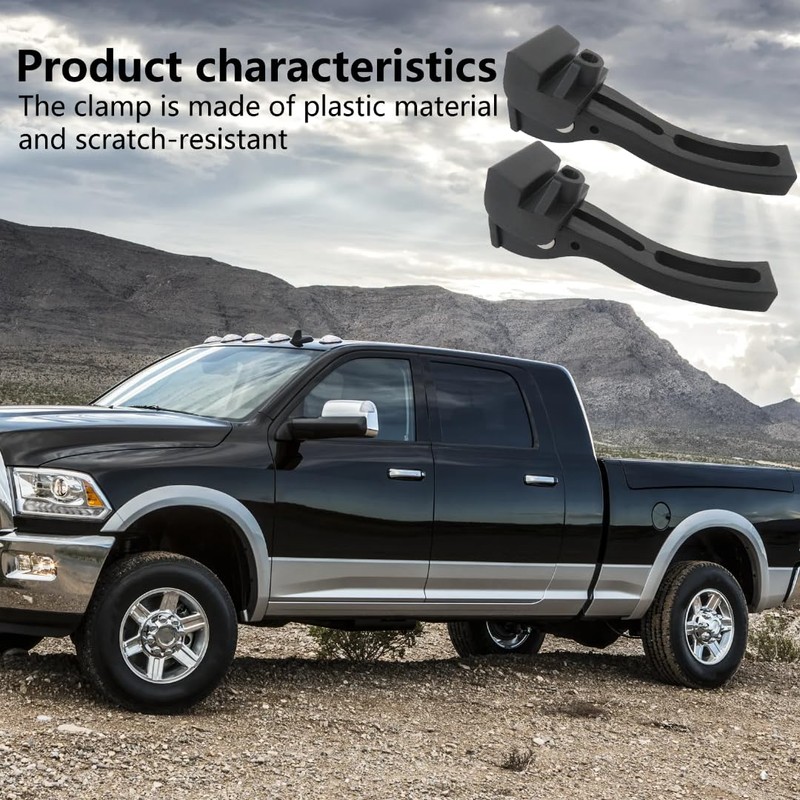 Truck Tonneau Cover Replacement Installation Accessory Rear Clamp Fit for