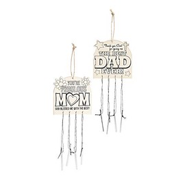 CYO THANK YOU GOD FOR DAD WINDCHIME - Craft Kits - 12 Pieces